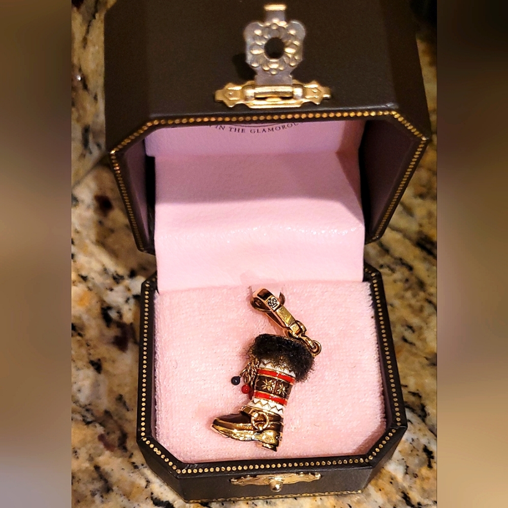 Vintage Juicy Couture Snowboot Charm